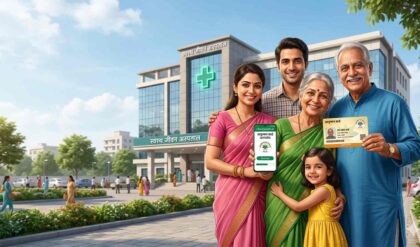 Ayushman Card 2026 में 5 मिनट से भी कम समय में आयुष्मान कार्ड कैसे डाउनलोड करें (AI Image)
