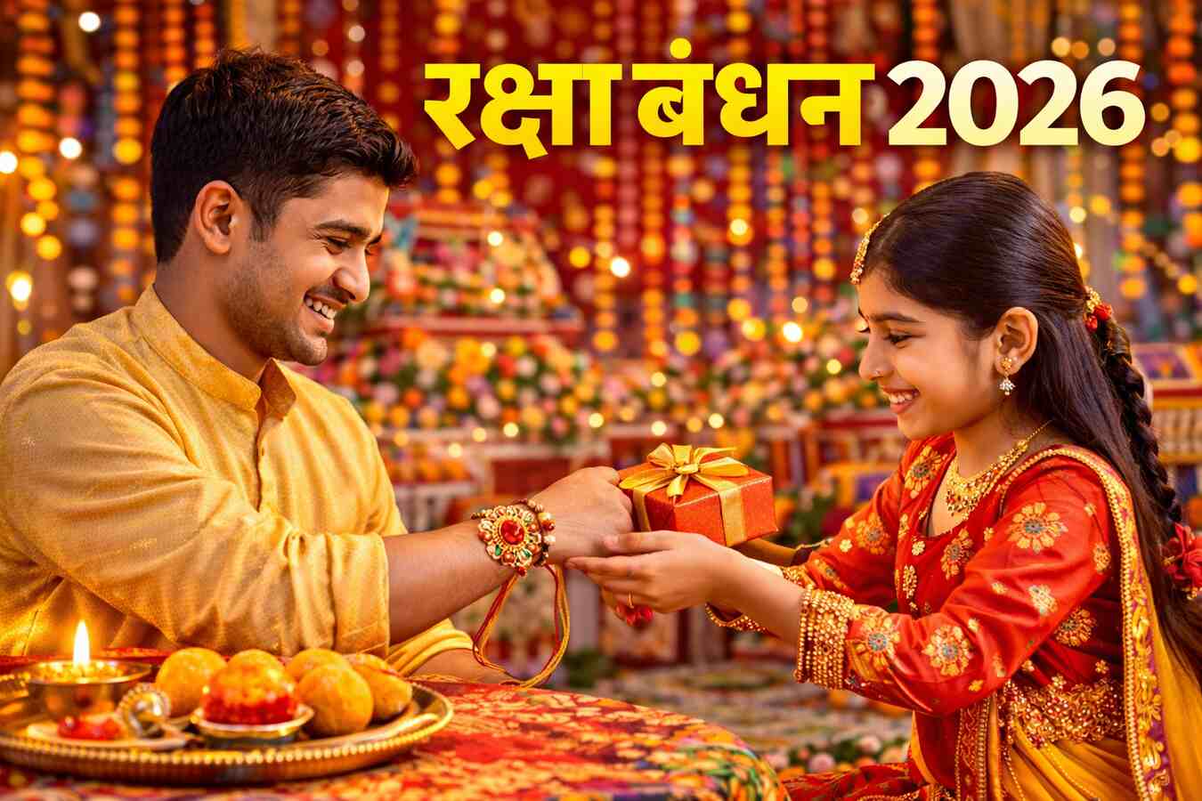 Raksha Bandhan 2026: कब है राखी? जानें सही तारीख, शुभ मुहूर्त और महत्व (AI Image)