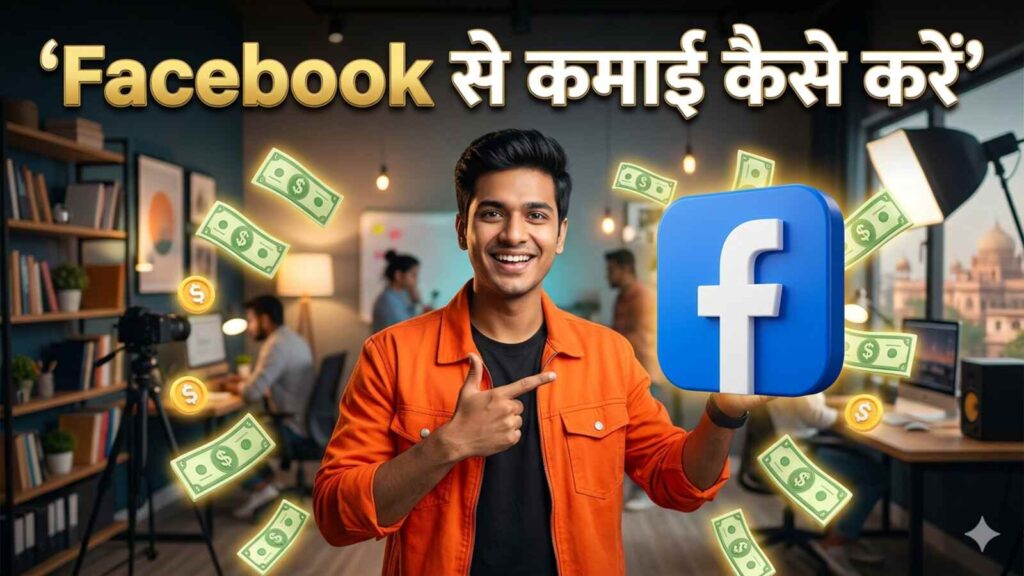 Facebook दे रहा हर महीने लाखों कमाने का मौका, जानें आसान तरीका 2026 (AI Image)