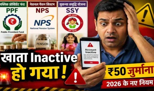 PPF, NPS और SSY में पैसा जमा नहीं किया तो क्या होगा जानिए नया नियम 2026 (AI Image)